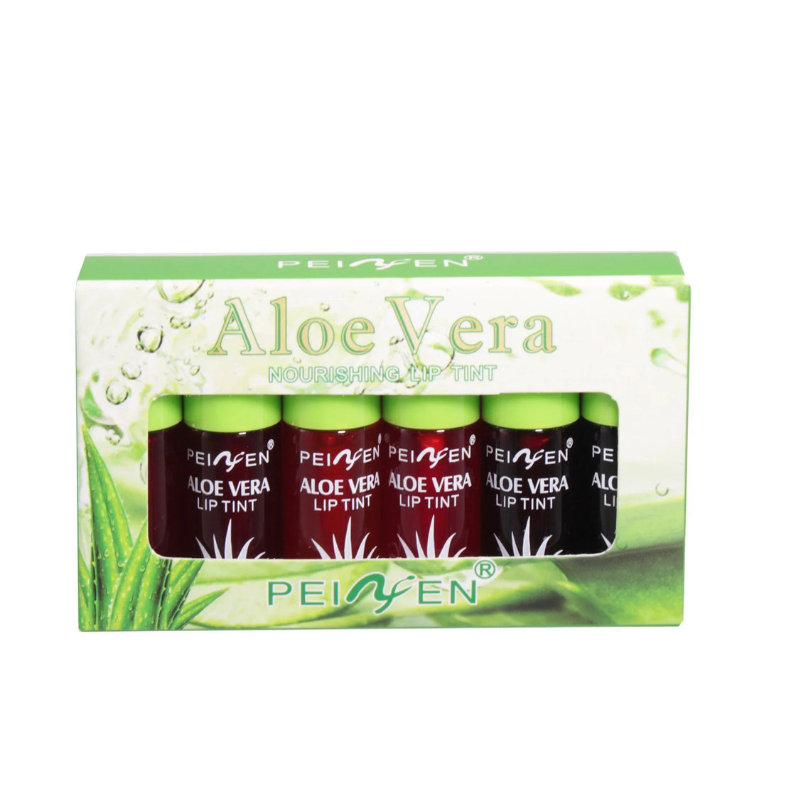 6 PCS Aloe Essence Color-Changing Lip Gloss Set