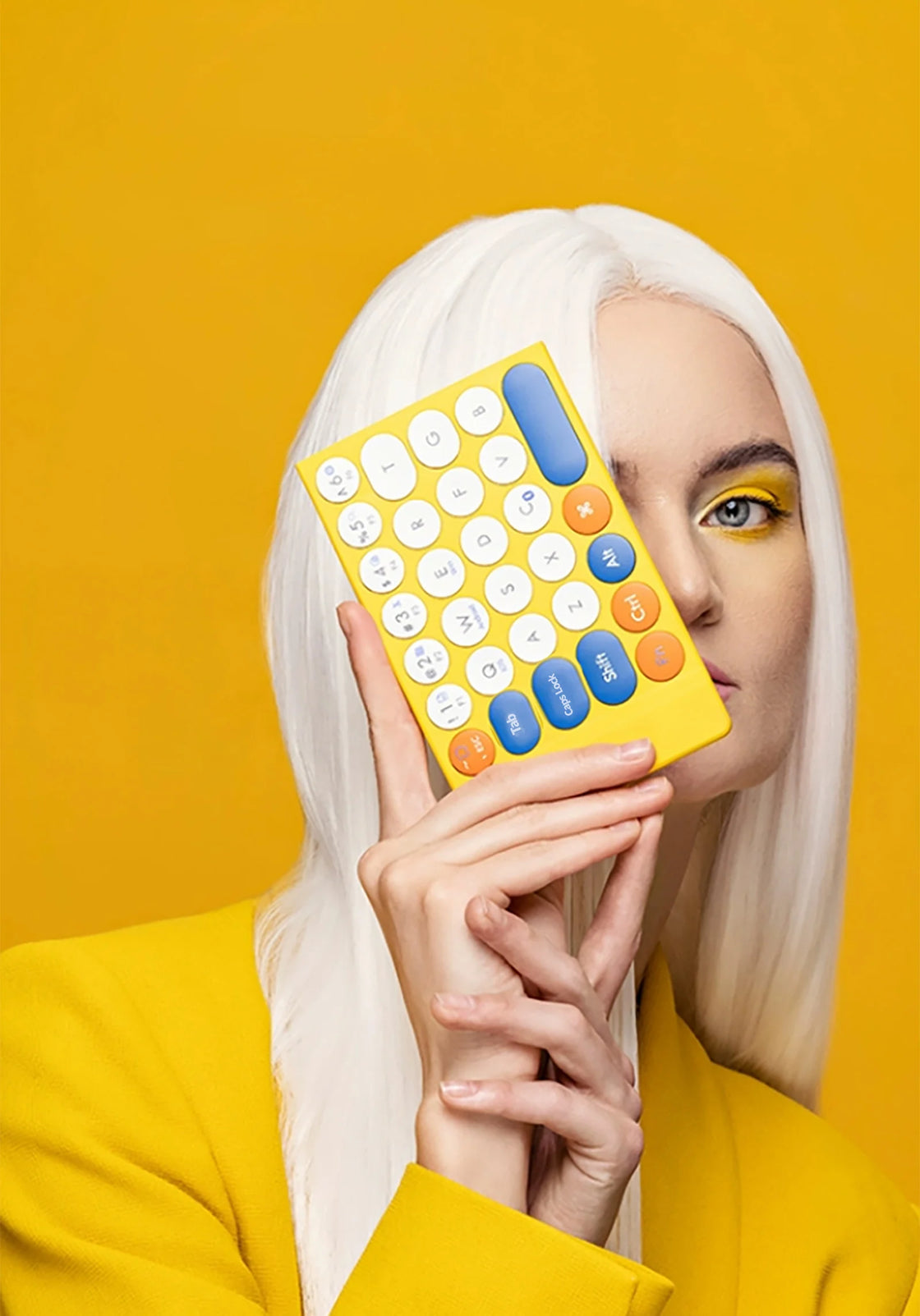 Miffy X MIPOW Mini Folding Keyboard Slim Wireless Bluetooth