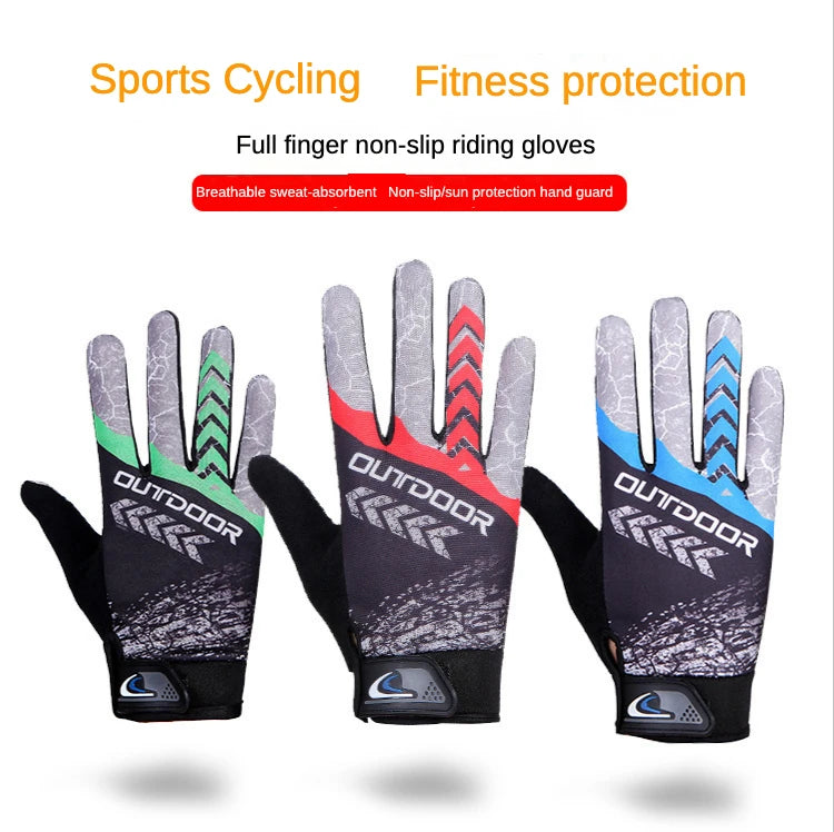 Full Finger Breathable Cycling Gloves