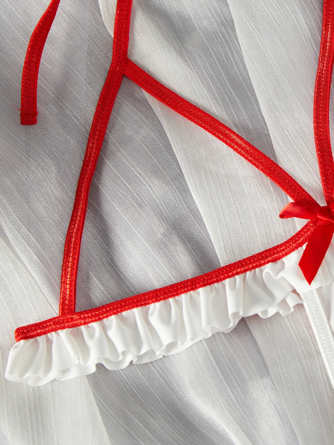 Sexy Cutout One-Piece Lingerie Costume