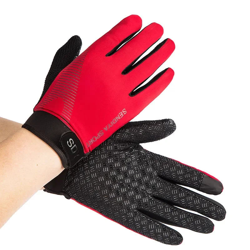 Men’s Full-Finger Touchscreen Cycling Gloves