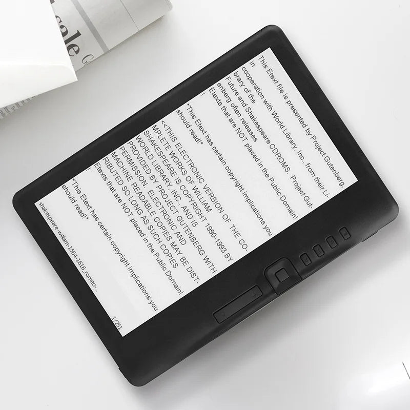 Portable Electronic Book 7 inch eBook Ereader Colorful HD Screen 800x480 E-books Reader Digital Book Read E‑book 4GB/16GB/32GB