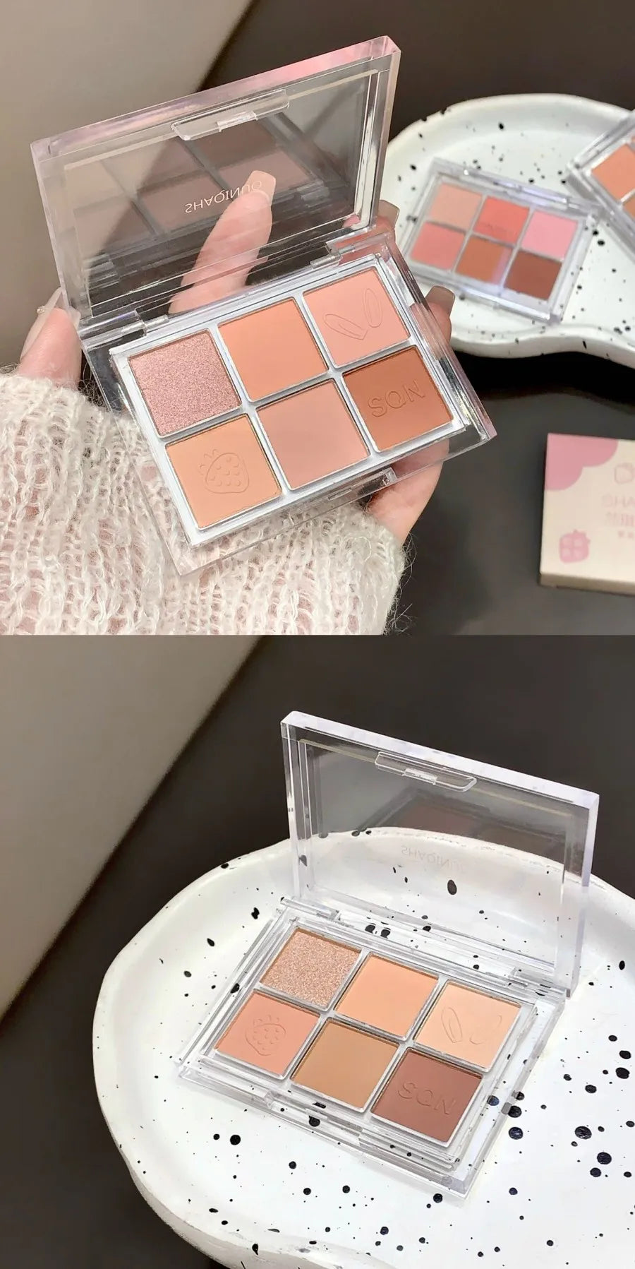 Matte Sunset Earth Tone Eyeshadow Palette