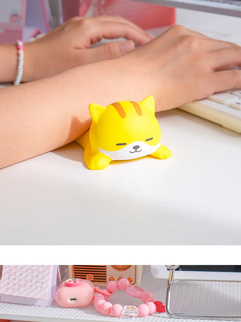 Cute Ergonomic Wrist Rest Mouse Pad Toy