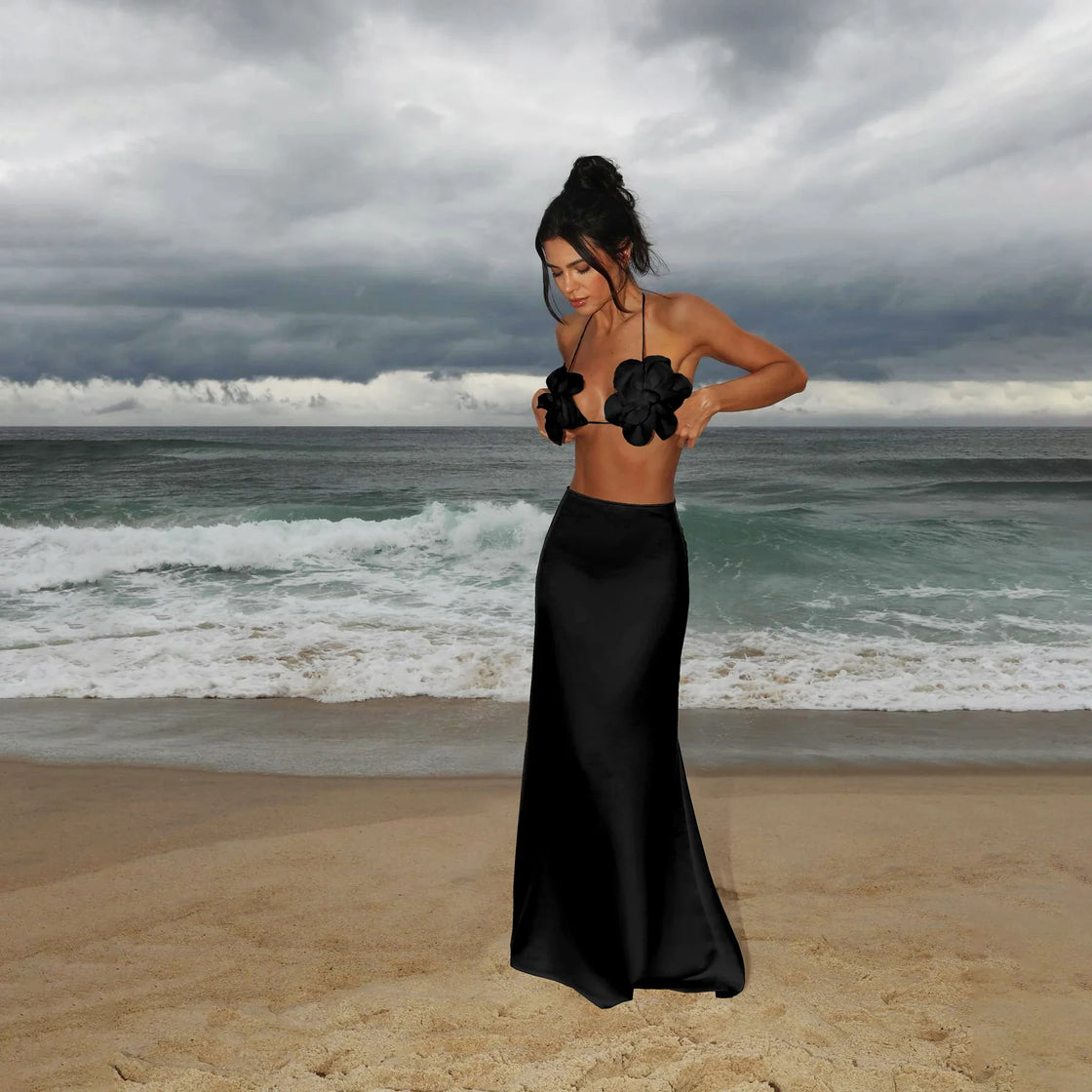 Sexy 3-Piece Bandage Bikini Set