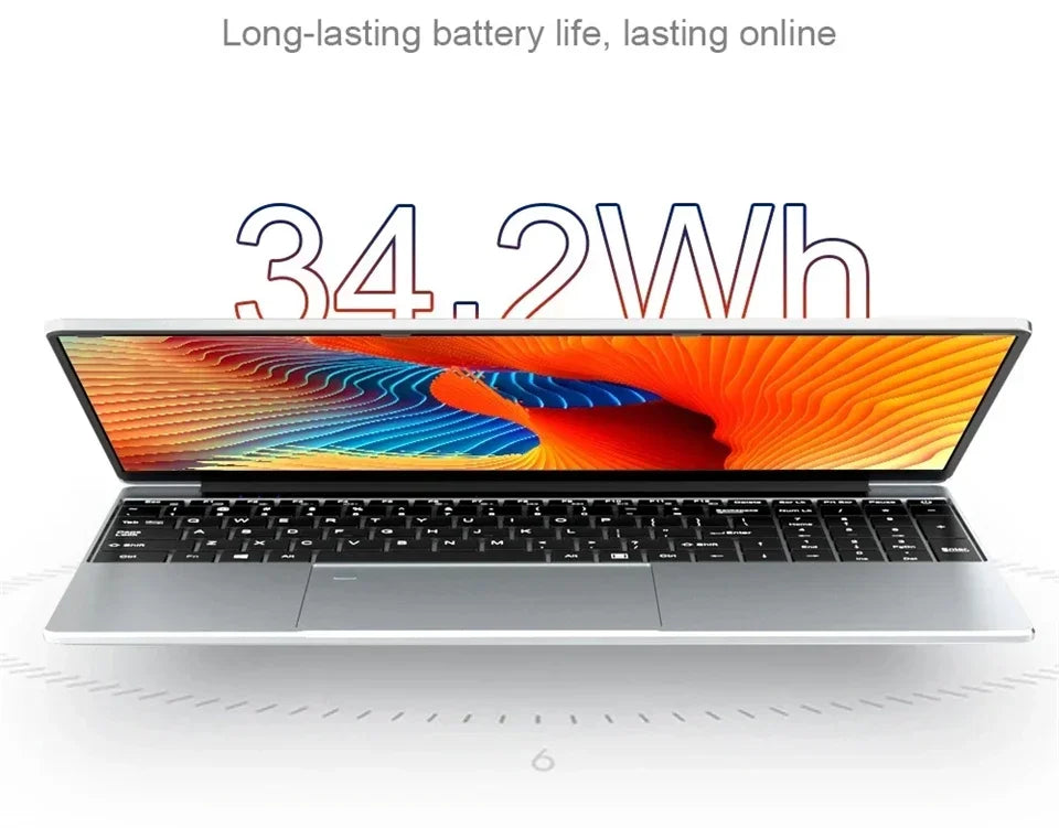 Windows 11 Pro Fingerprint UnIock Notebook 15.6 inch Laptop Computer PC Gamer Intel Core i7 8500Y Office Study Gaming Laptops i7