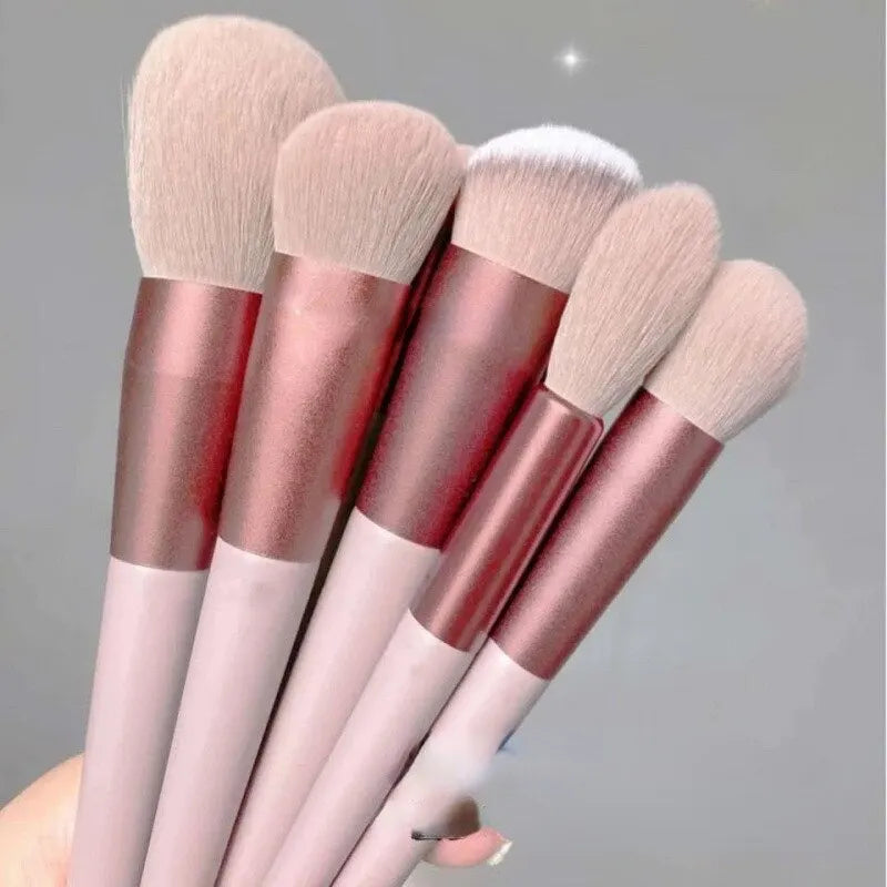 13 PCS Makeup Brush Set for Face & Eyes