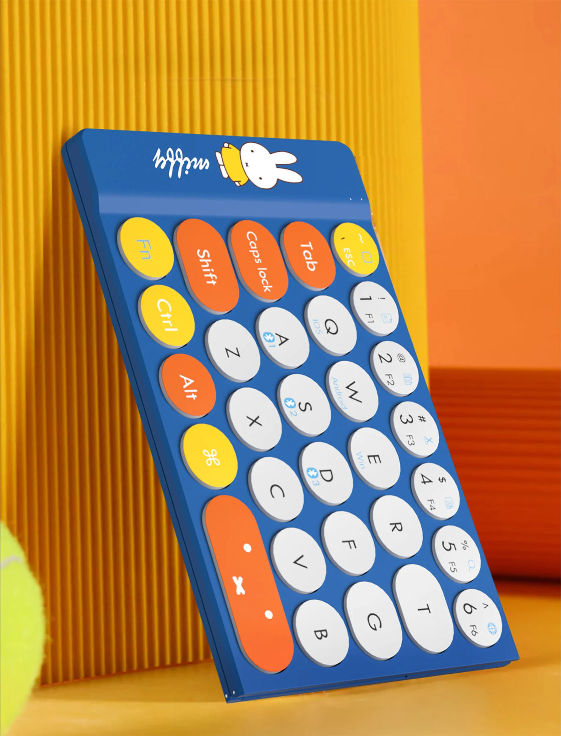 Miffy X MIPOW Mini Folding Keyboard Slim Wireless Bluetooth