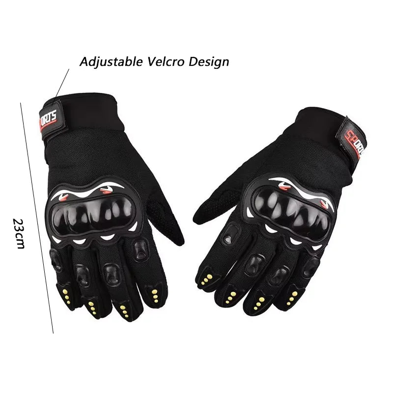 Breathable Full-Finger Motorcycle Riding Gloves