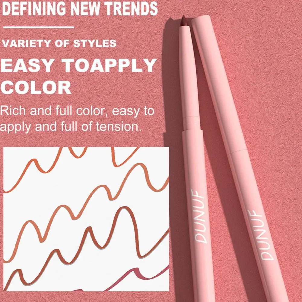 6PCS Waterproof Matte Lip Liner Set