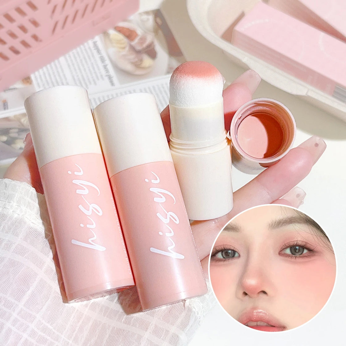 Brightening Korean Style Blush Stick