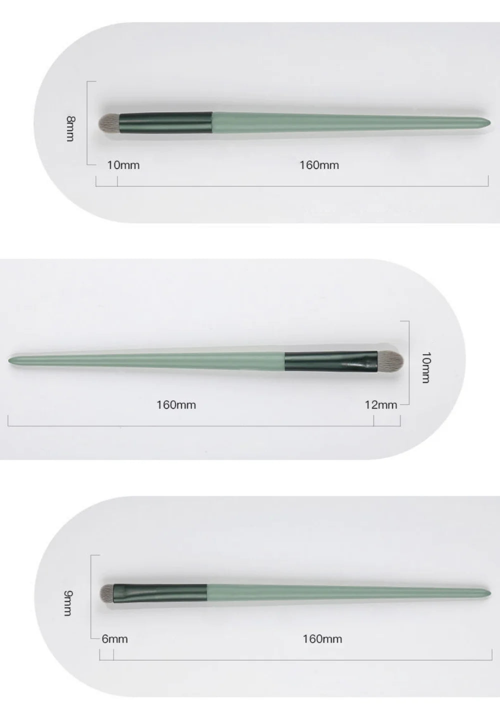 13 PCS Makeup Brush Set for Face & Eyes