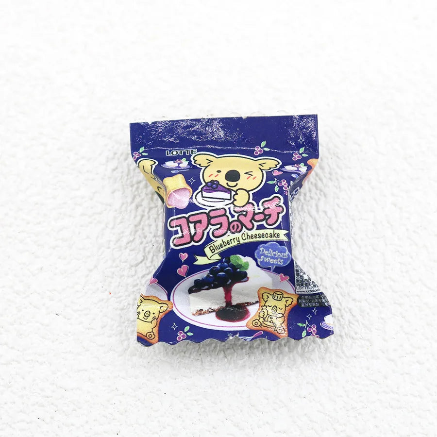 South Korean Ins Cute And Interesting Simulation Of Small Snacks Miniature Refrigerator Sticker Magnetic Magnet Decoration Gift