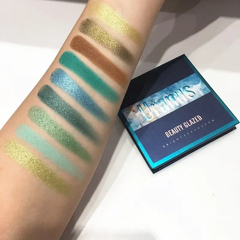 Beauty Glazed 9-Color Shimmer Matte Eyeshadow Palette