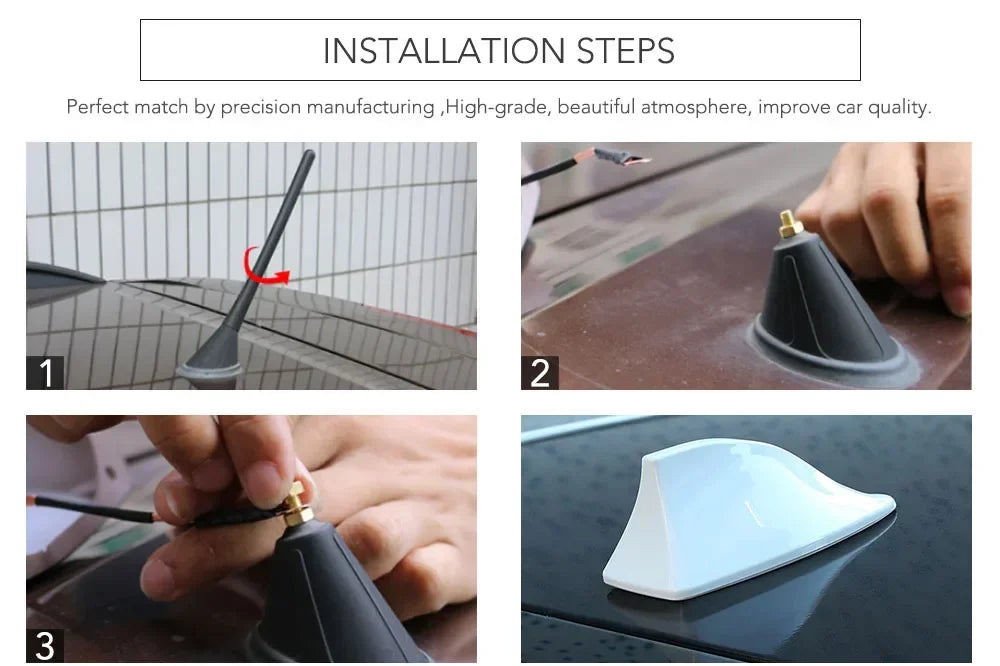 Car Accessories Blank Radio Shark Fin Antenna for Volkswagen VW MK4 MK5 MK6 Golf 5 6 7 Polo passat b5 b6 touran car accessories