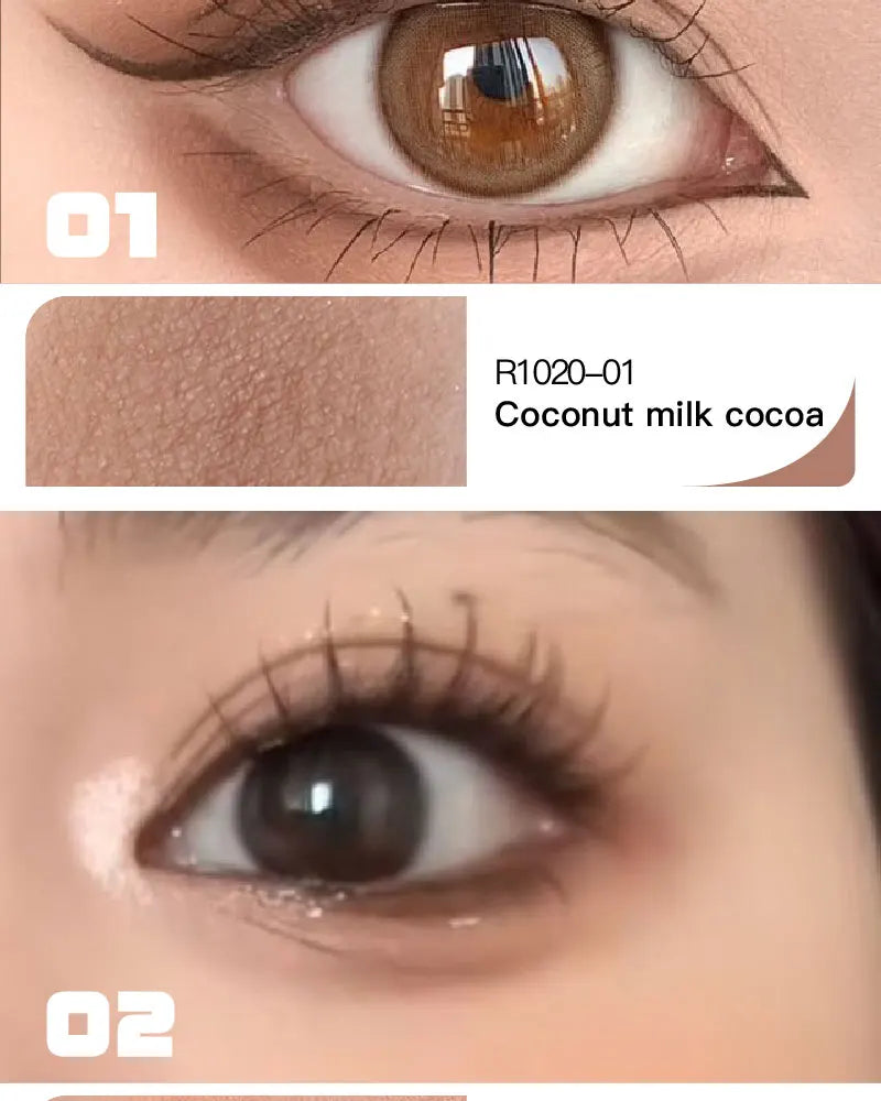 Gothic Smoked Red Brown Eyeshadow Palette