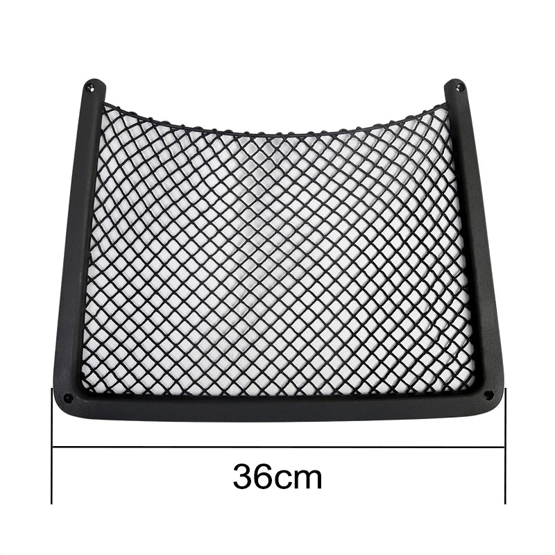 Car Interior Accessories for Audi Rear Seat Back String Net Mesh Storage Pocket Auto Organizer