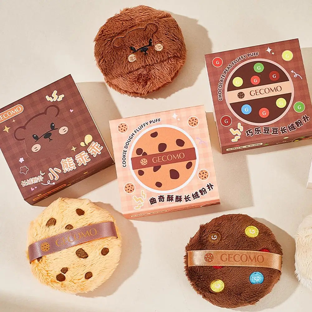 Soft Durable Flocking Powder Puff