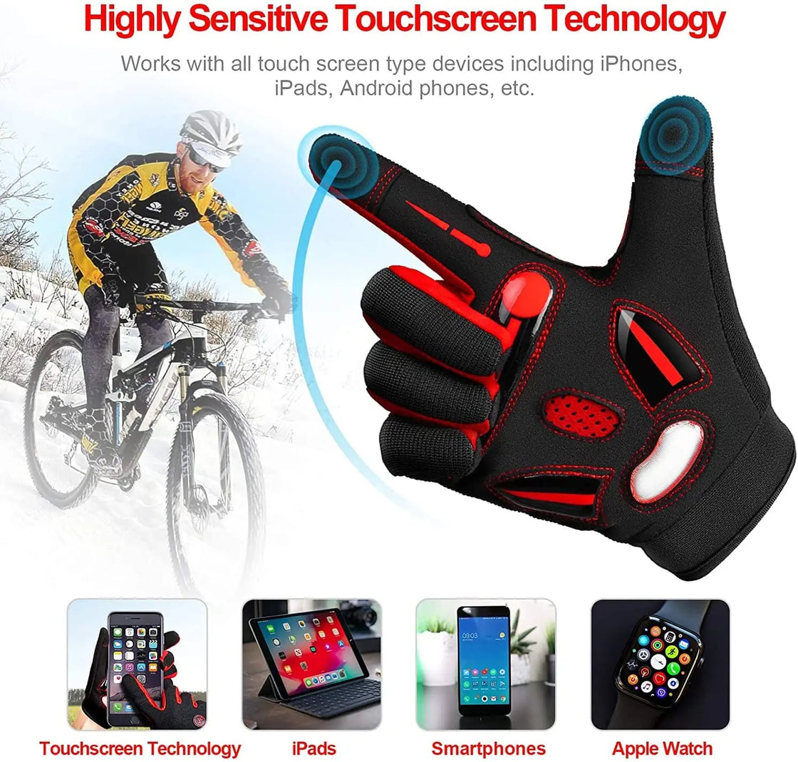 Breathable Touchscreen Motocross Cycling Gloves