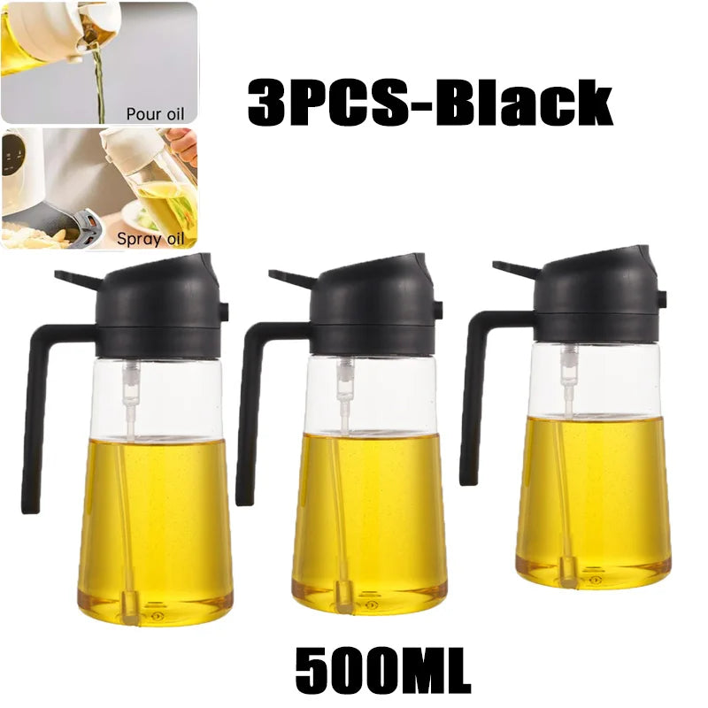 Multi-Size Oil Spray Bottle Set