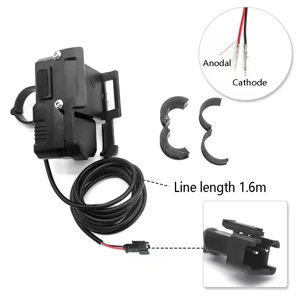 Universal E-Bike Phone Holder Charger