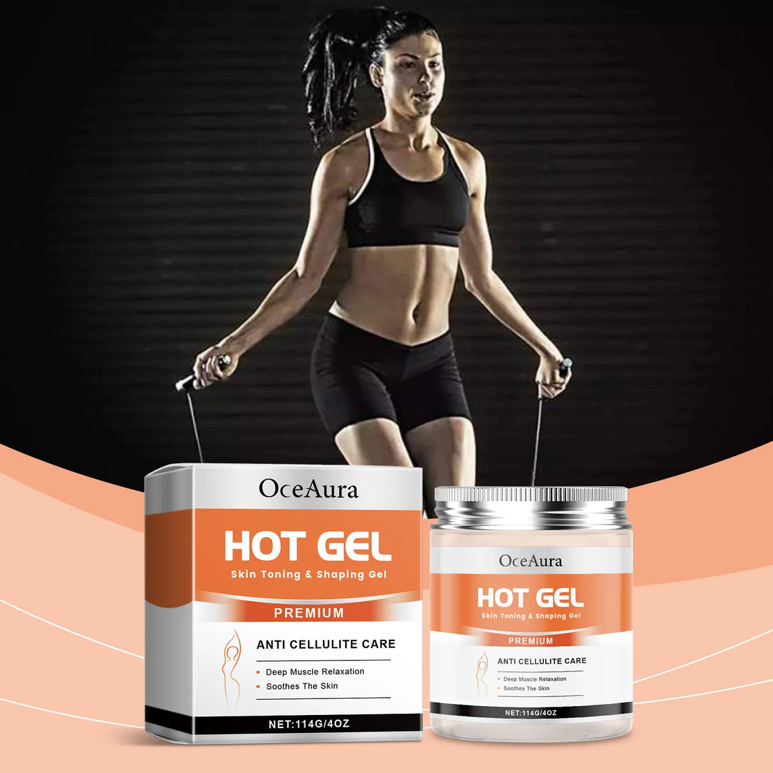 Hot Body Sweating Abdominal Shaping Cream