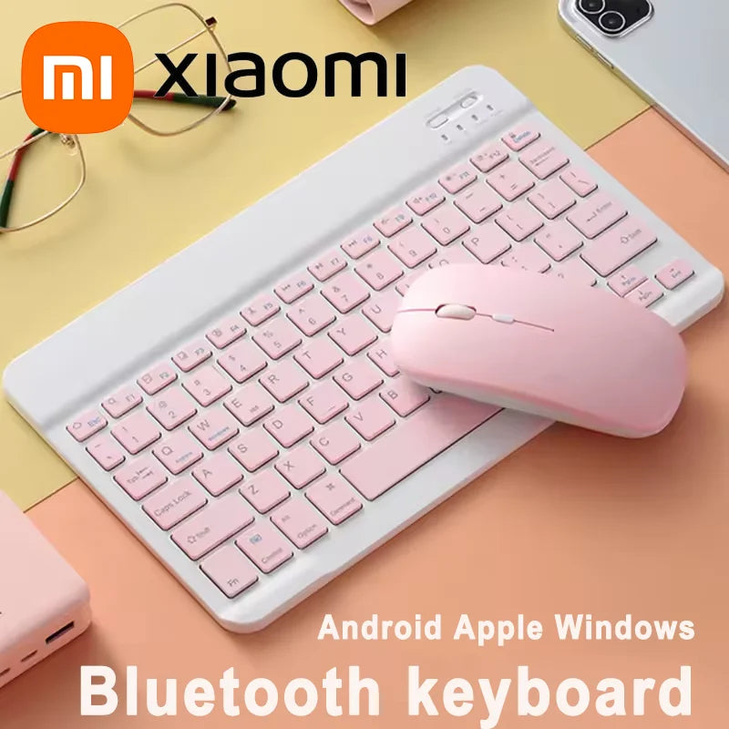 Xiaomi Wireless Bluetooth Keyboard And Mouse Ultra-Slim 10 Inch Magnetic Tablet