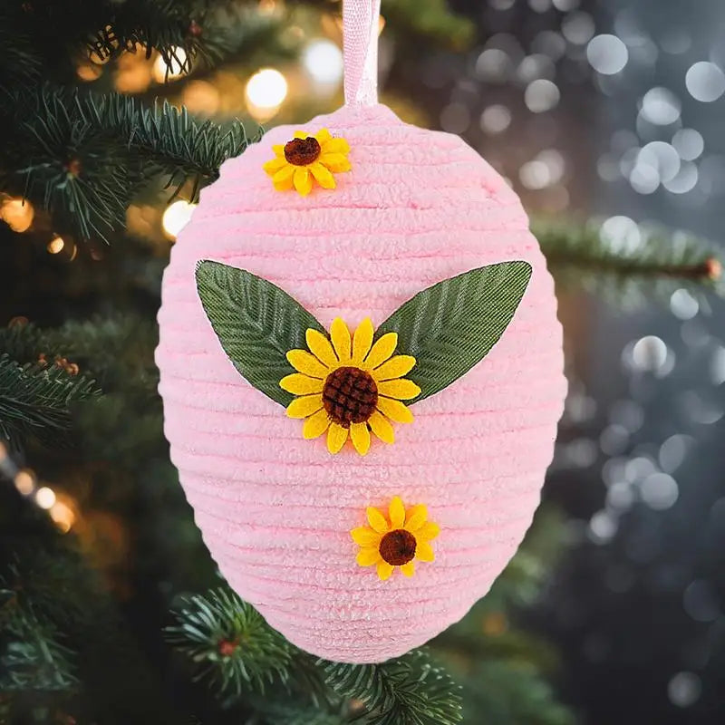 Easter Egg Ornament Holiday Eggs Decorations Easter Eggs Ornaments Decorative Easter Eggs Pendant for Easter Tree Basket Filler