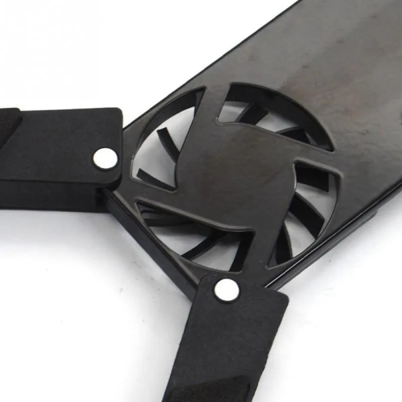 Dual Fan USB Laptop Cooling Pad Stand