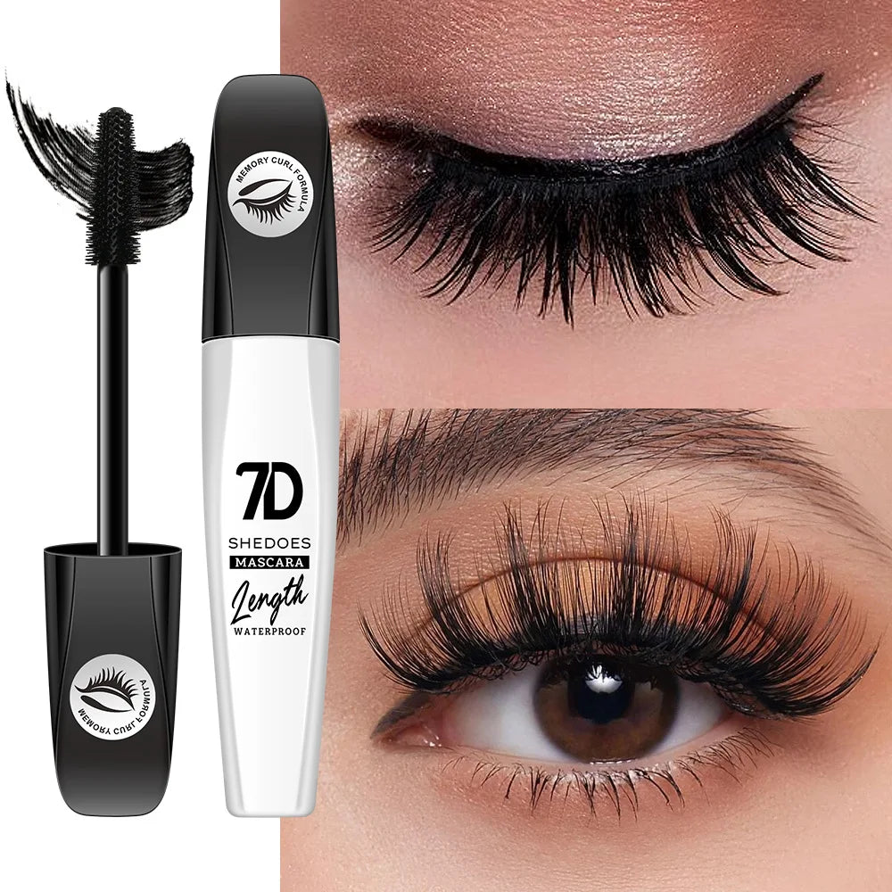 7D Waterproof Curling Fiber Mascara
