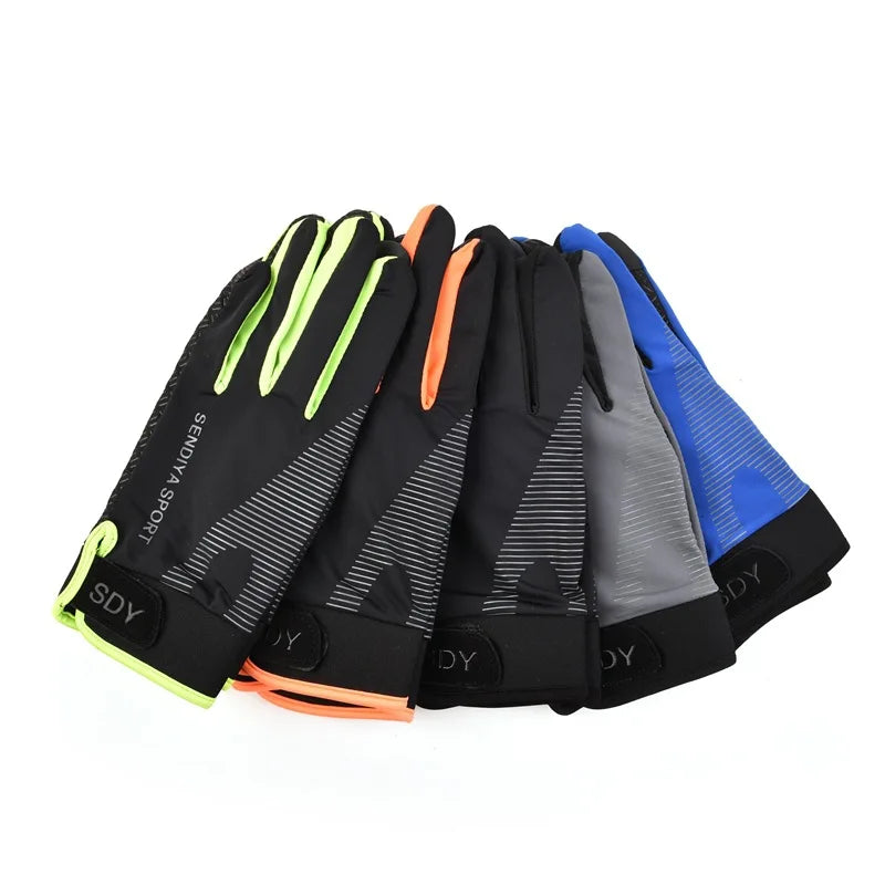 Men’s Full-Finger Touchscreen Cycling Gloves