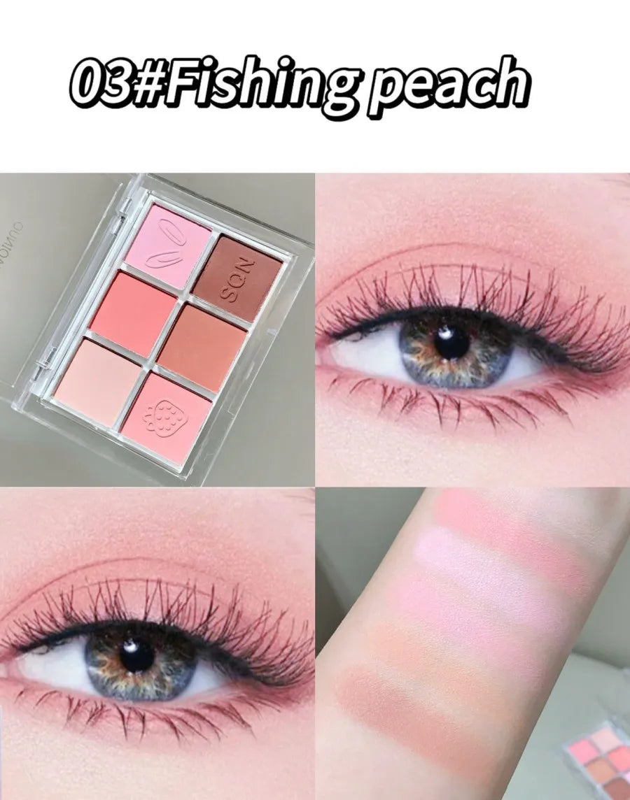 Matte Sunset Earth Tone Eyeshadow Palette