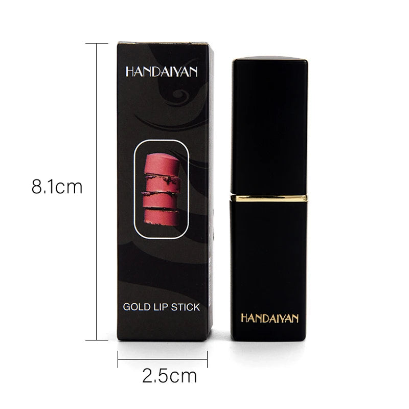 HANDAIYAN 9-Color Temperature-Changing Mermaid Lipstick in a creative configuration to highlight its versatility.