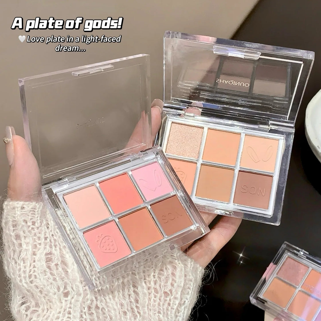 Matte Sunset Earth Tone Eyeshadow Palette