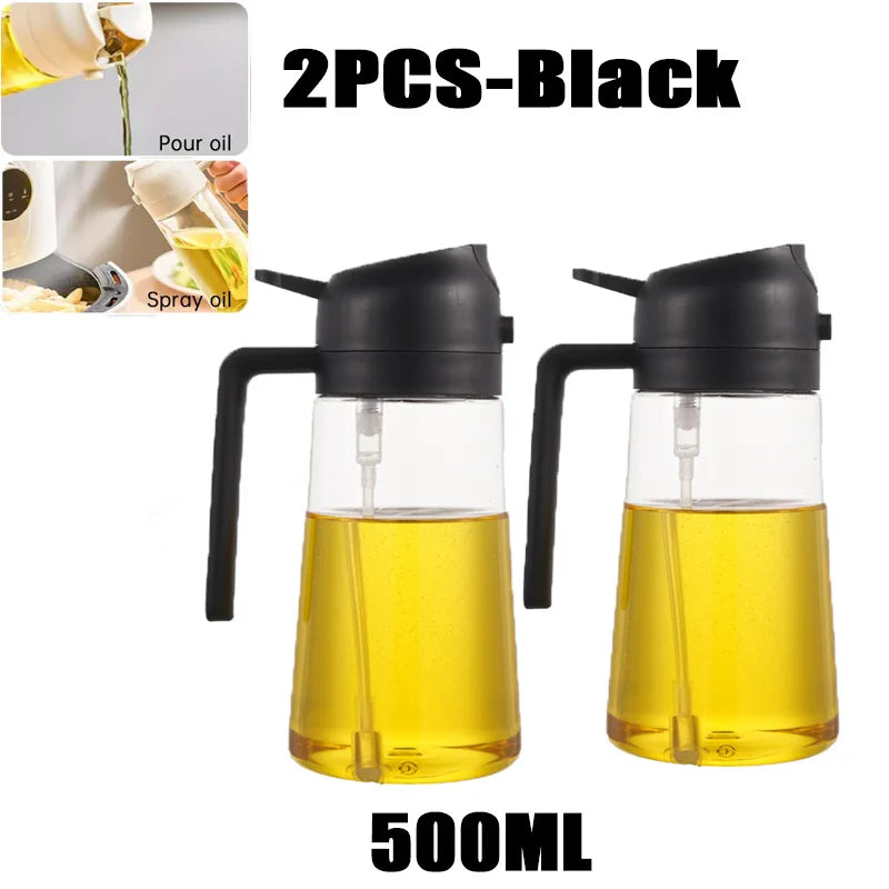 Multi-Size Oil Spray Bottle Set