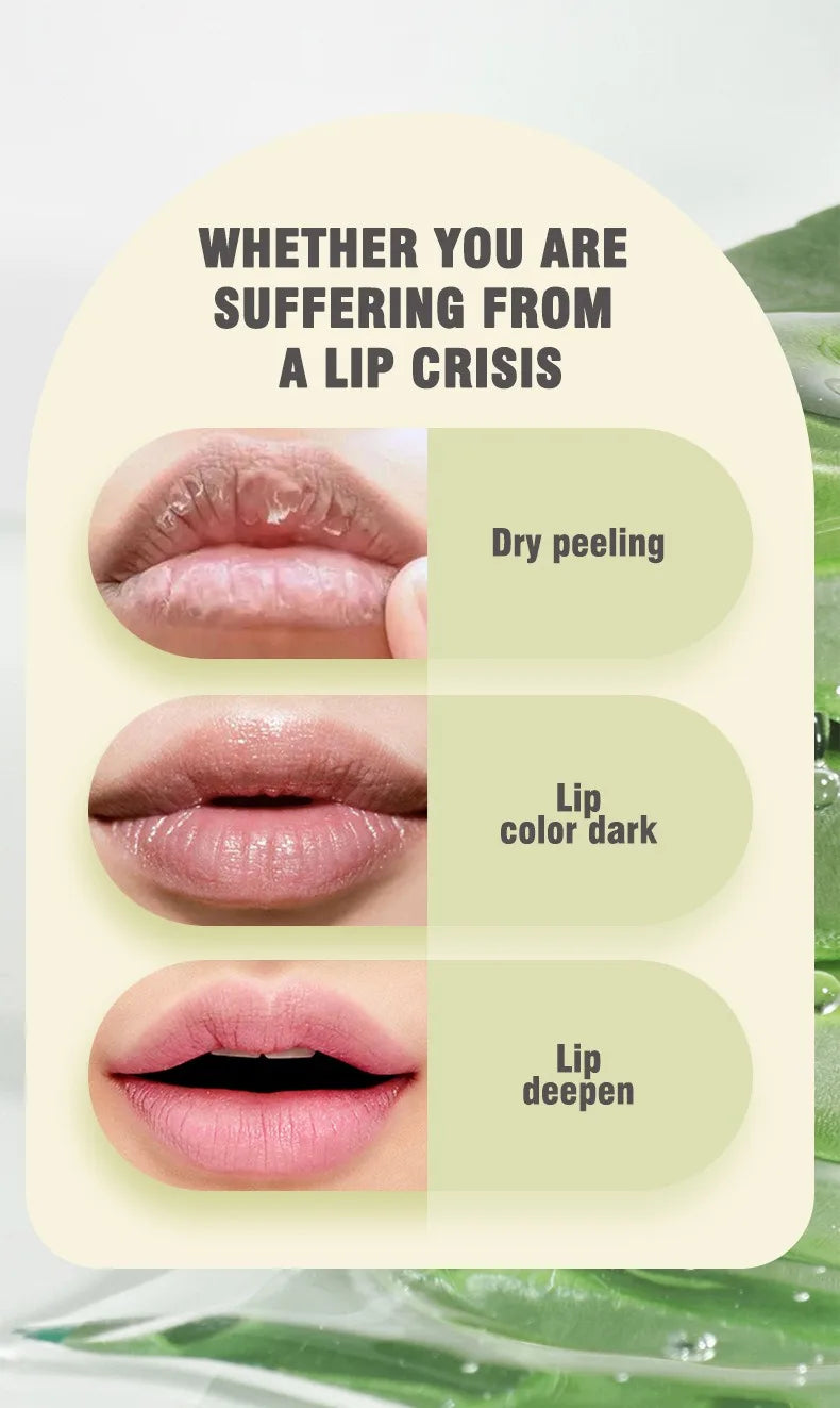 6 PCS Aloe Essence Color-Changing Lip Gloss Set