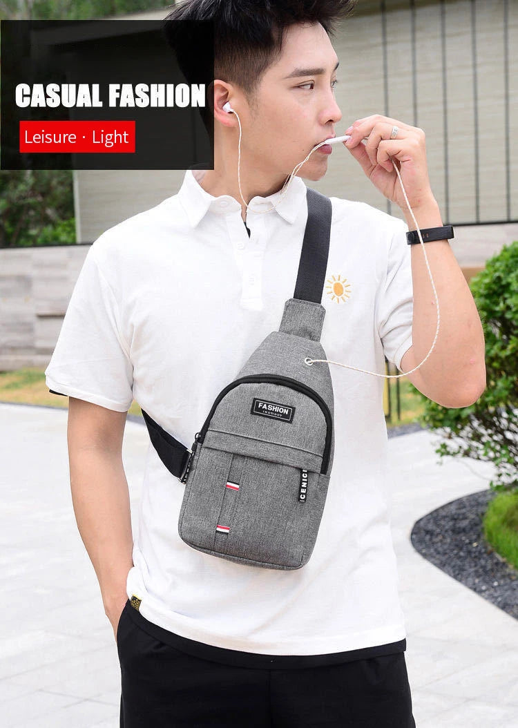 Men’s Adjustable Waterproof Waist Bag