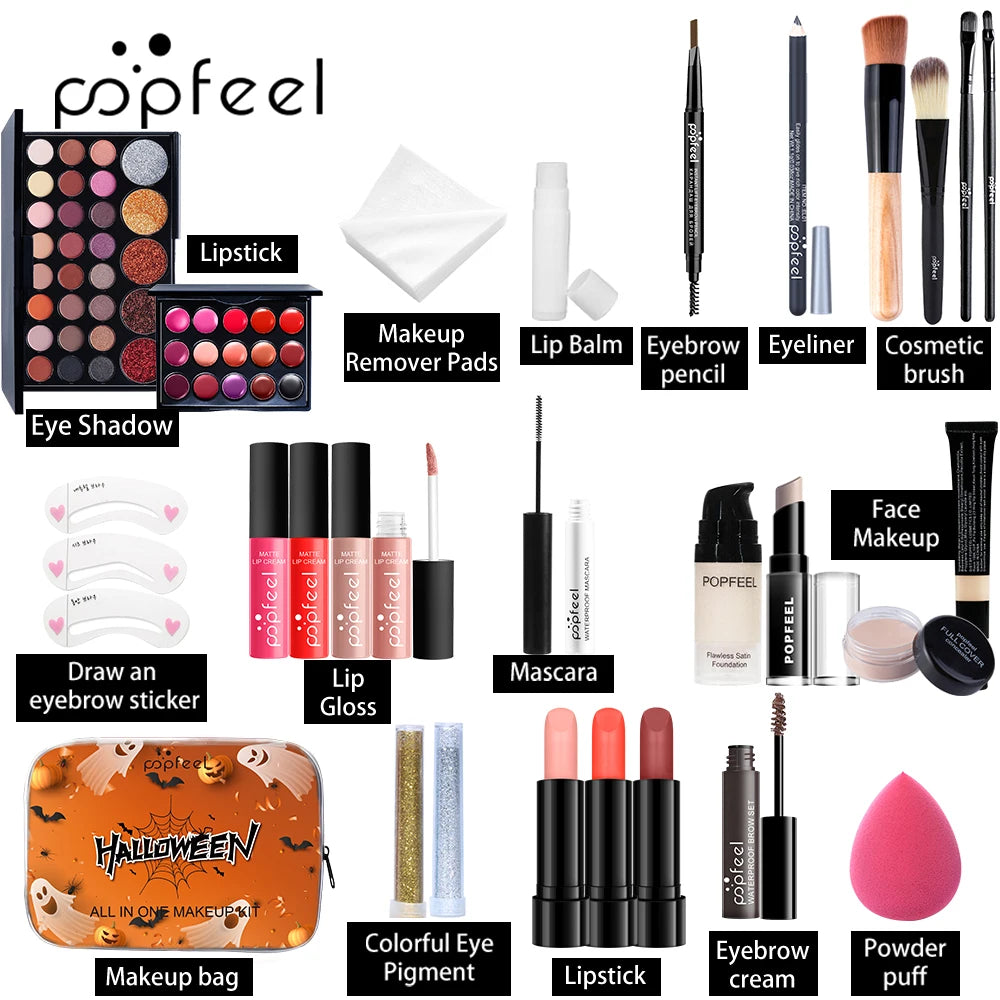 POPFEEL Halloween Complete Makeup Kit