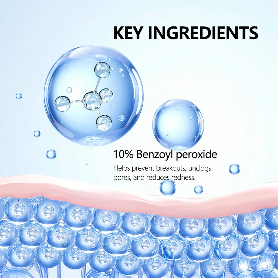 Benzoyl Peroxide 10% Acne Foaming Wash