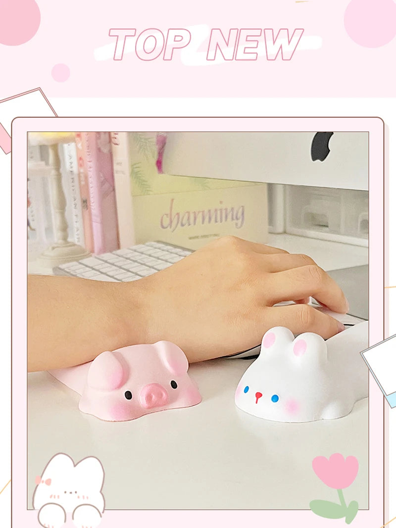 Cute Ergonomic Wrist Rest Mouse Pad Toy