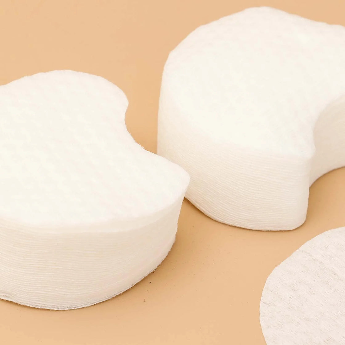 300/1800 Pcs Pearl Pattern Makeup Remover Cotton Pads