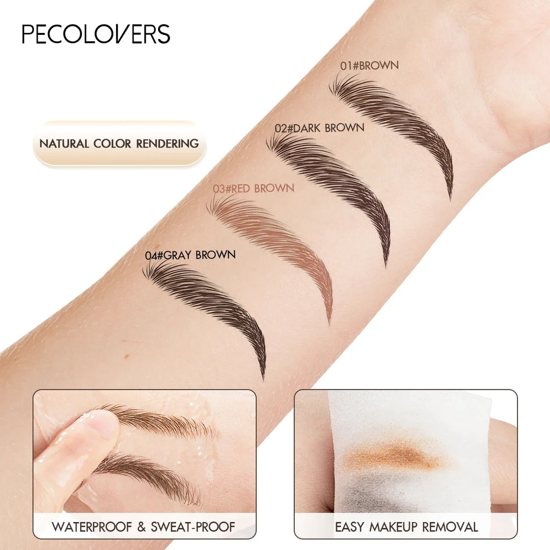 3D Waterproof Microblading Eyebrow Pencil