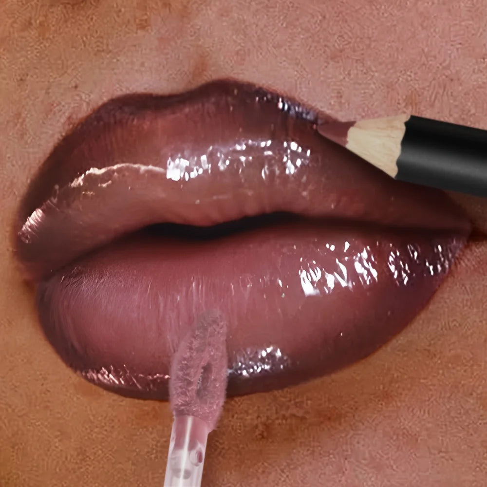 3PCS Long-Lasting Lip Liner & Oil Set