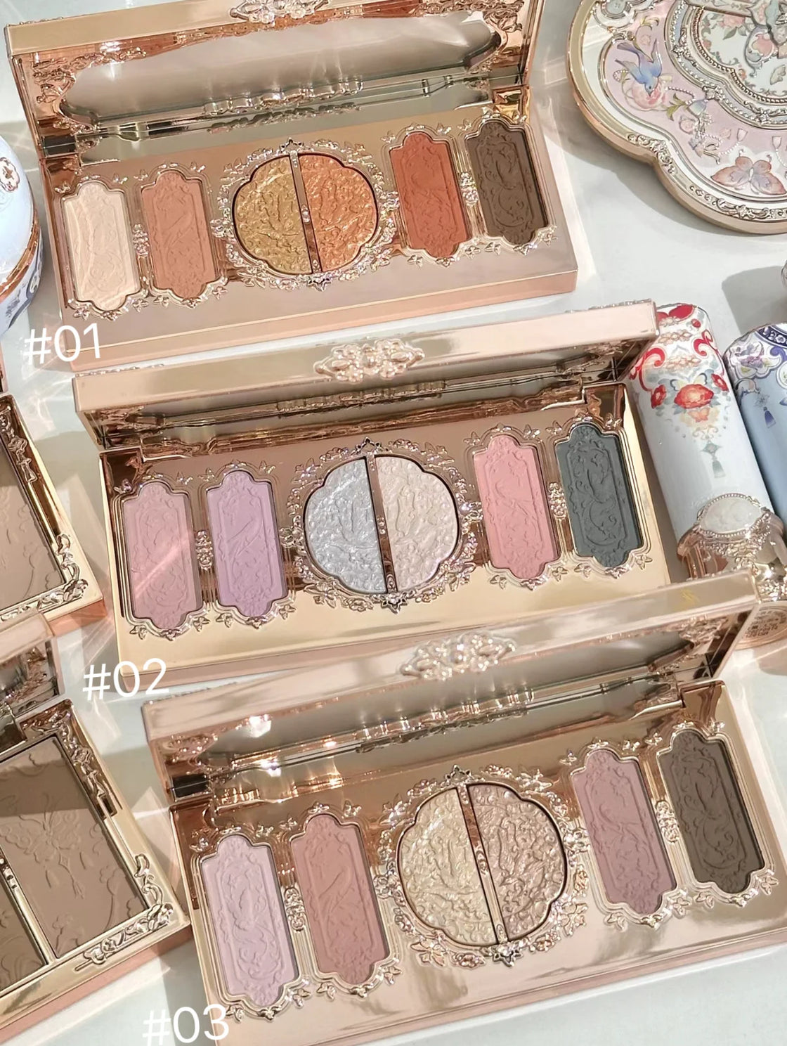 Flower Knows Butterfly 6-Color Eyeshadow Palette