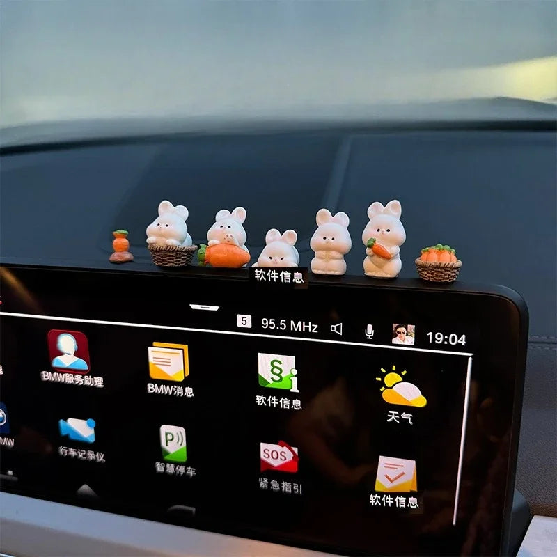 Cute Bunny Car Interior Accessories
