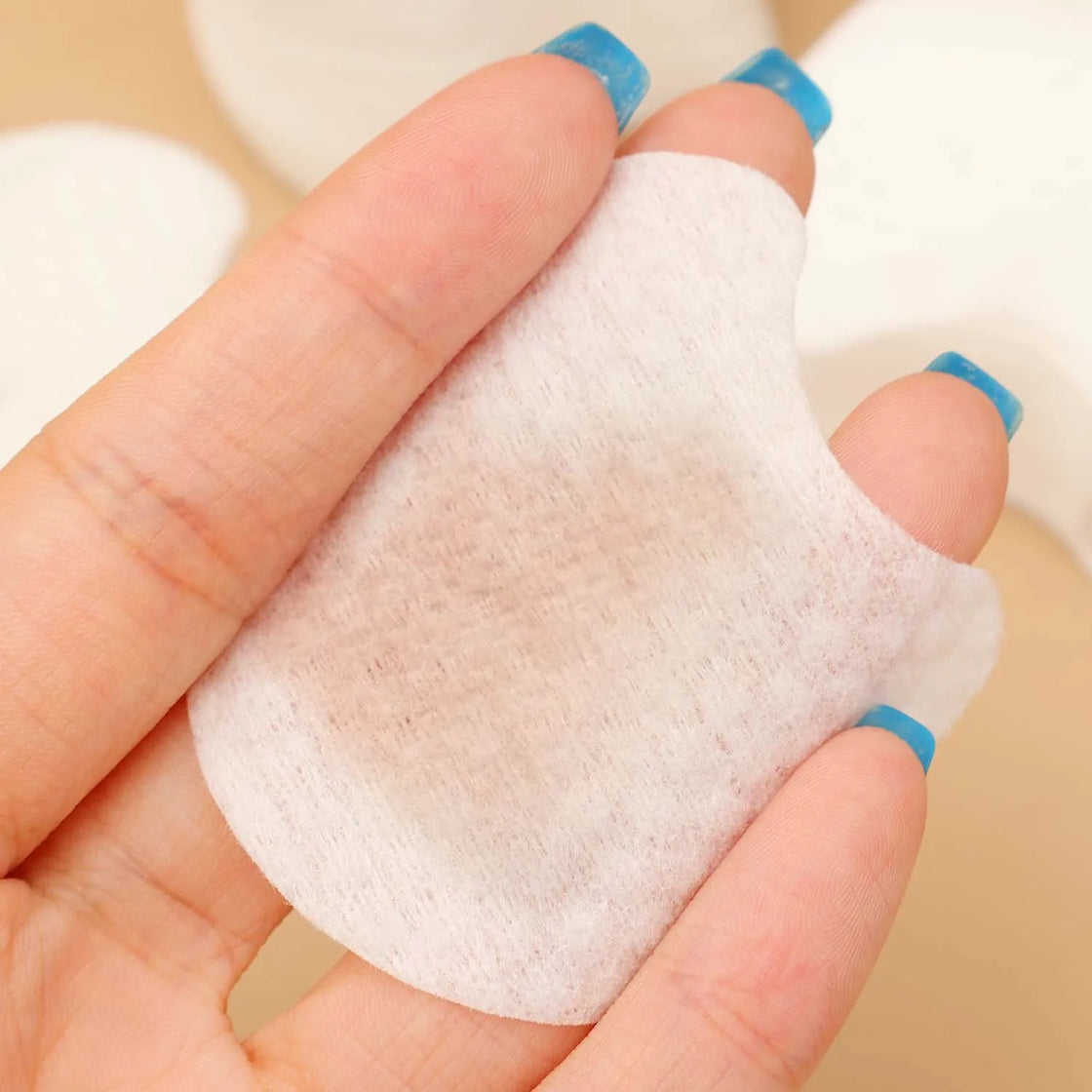 300/1800 Pcs Pearl Pattern Makeup Remover Cotton Pads