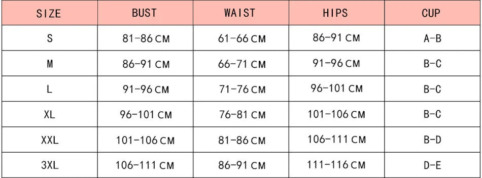 2024 Women’s Triangle Push-Up Bikini Set