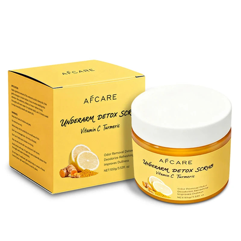 Turmeric Vitamin C Underarm Detox Scrub