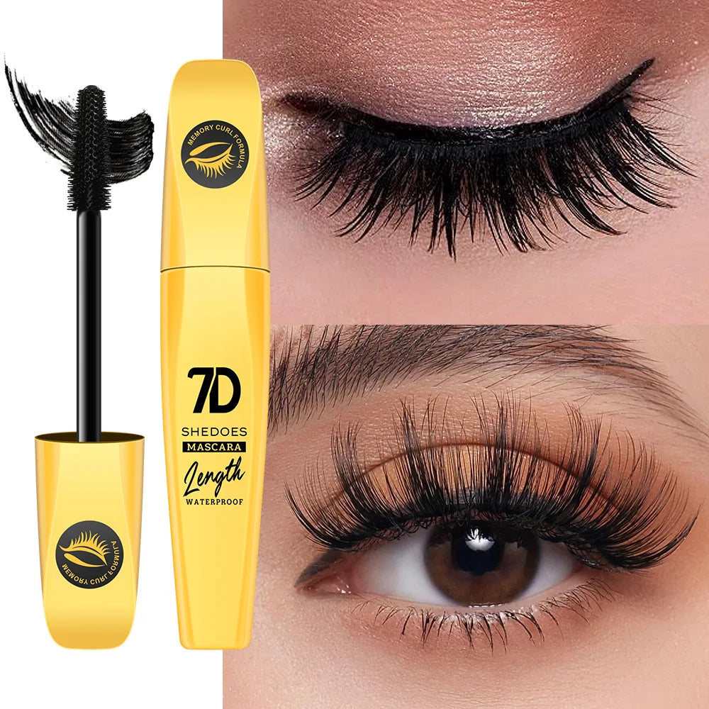 7D Waterproof Curling Fiber Mascara