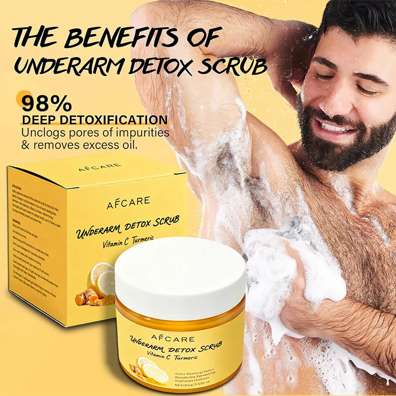 Turmeric Vitamin C Underarm Detox Scrub